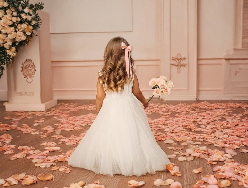 High Neckline Bridal Gown